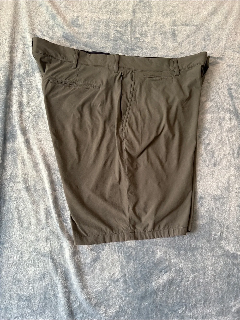J. Crew Men's Gray Flat-Front Performance Shorts